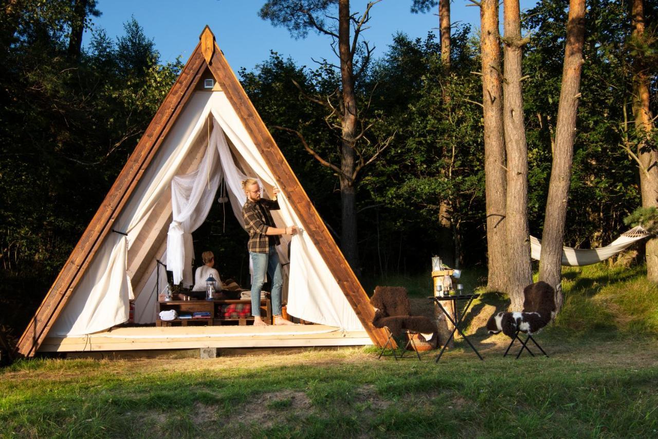 Sandfallet Glamping Лахолм Екстериор снимка
