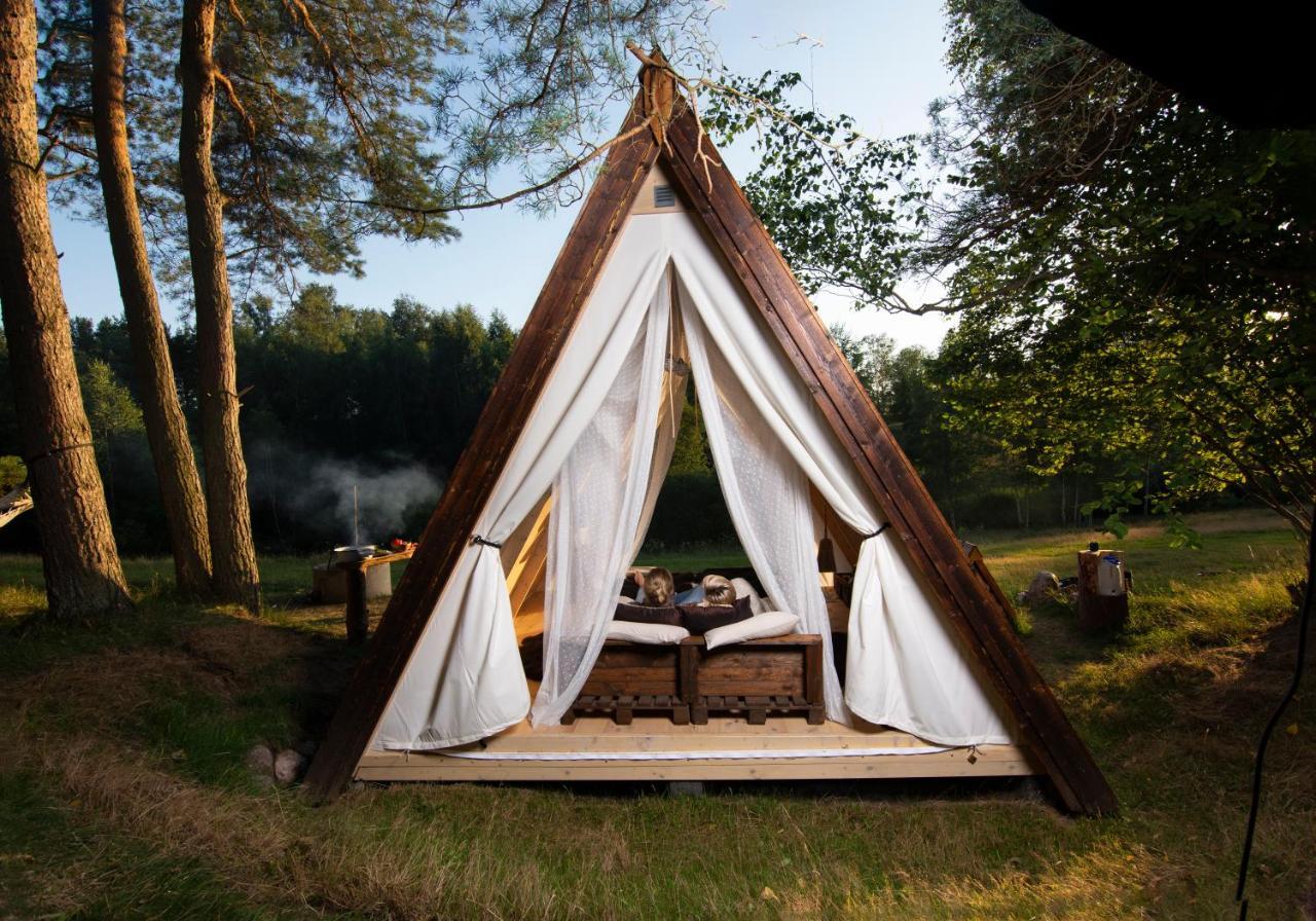 Sandfallet Glamping Лахолм Екстериор снимка