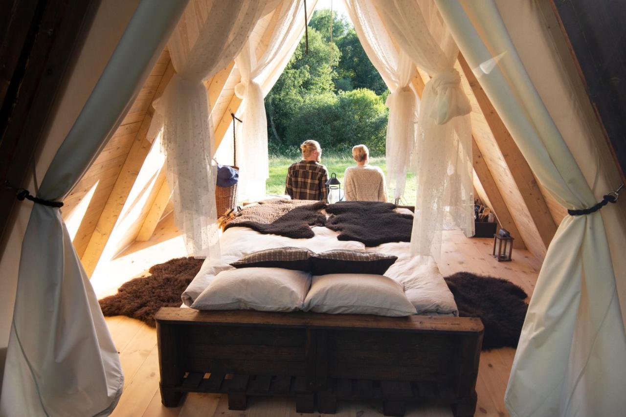 Sandfallet Glamping Лахолм Екстериор снимка