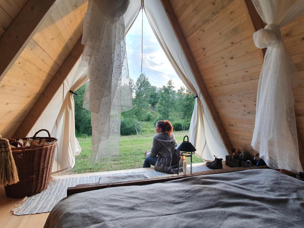 Sandfallet Glamping Лахолм Екстериор снимка