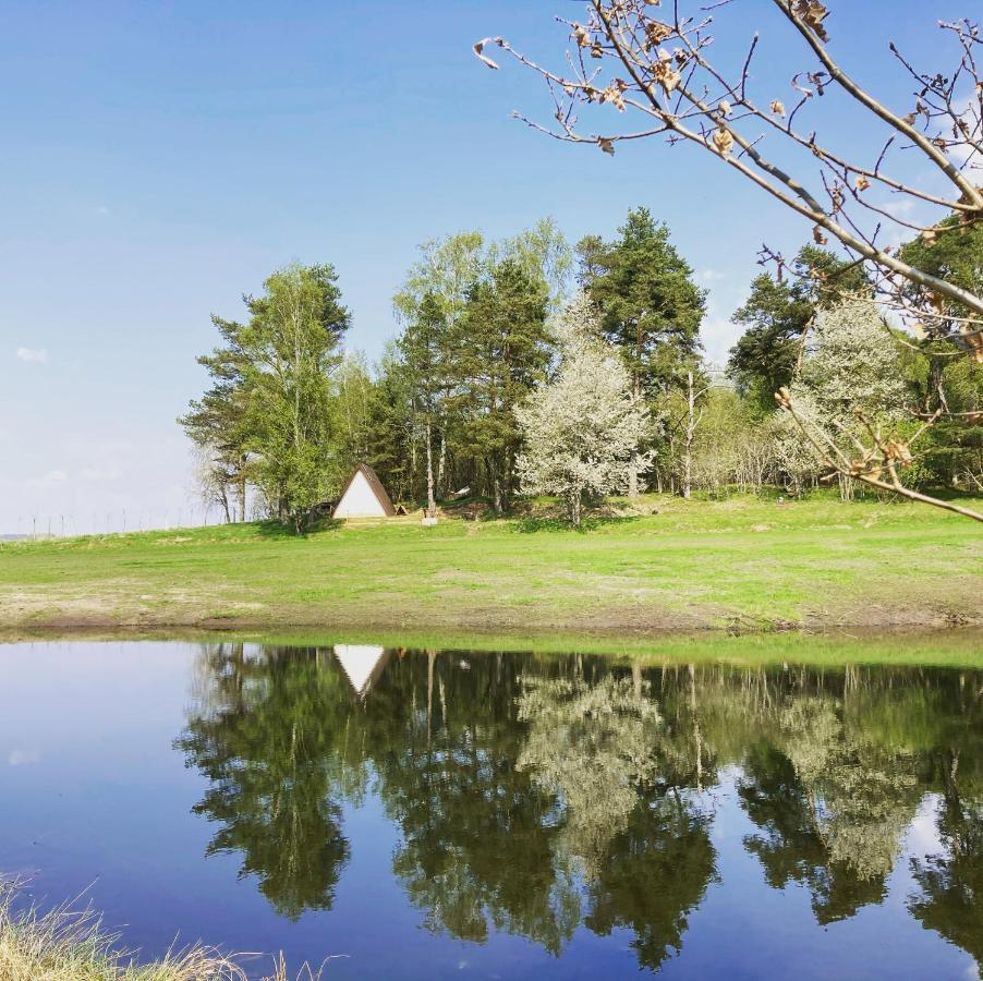 Sandfallet Glamping Лахолм Екстериор снимка